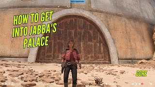 How to get into Jabbas Palace  Star Wars Outlaws [upl. by Elsie]