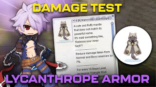 Lycanthrope Armor Test iRO Chaos [upl. by Aneeles]