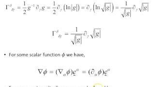 Relating the connection and the metric [upl. by Ailefo]