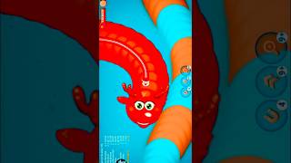 Wormszoneio🐍worms zone pro slither snake 24🐍shorts ytshorts worms snake [upl. by Olympie884]