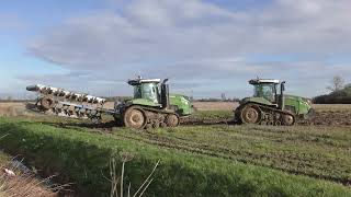 TWO FENDT 940 VARIO MT ONE PLOUGH [upl. by Nickey]