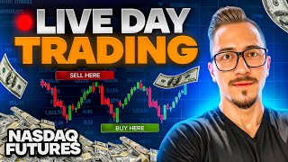 ⭕ DAY TRADING LIVE NQ Futures Trading Using ICT Concepts [upl. by Aleehs]