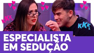 Especialista em Sedução  Entrevista Com Especialista  Lady Night  Humor Multishow [upl. by Rafaj]