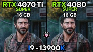 RTX 4070 Ti SUPER VS RTX 4080 SUPER  4K GAMING TEST [upl. by Happ677]