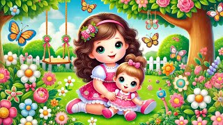 गुड़िया Gudiya Hindi Rhyme Poem for Kids and Nursery Songstwinkletotskidstv [upl. by Nira]