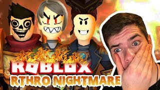 The RTHRO NIGHTMARE ITS SCARY  Linkmon99 ROBLOX [upl. by Enirhtac]