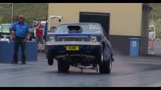 FULL THROTTLE FRIDAY ANDRA DRAG RACING AT SYDNEY DRAGWAY 14122012 [upl. by Oiramej]