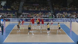 Volleyball Brazil Gabi Guimaraes amazing in Brazil  Poland at 2024 Paris Olympics [upl. by Anaerb54]