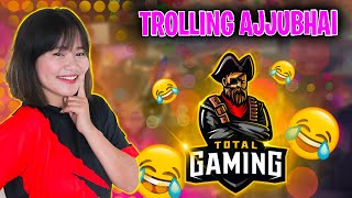 Trolling Ajjubhai in Free Fire with Nepali Language Total Gaming Prank  Garena Free Fire [upl. by Seften]