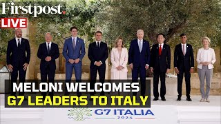 G7 Summit LIVE Leaders Arrive for G7 Summit 2024 Humanitarian Crises in Ukraine Gaza on Agenda [upl. by Porter]