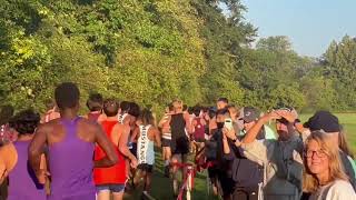 Run At The Rock Woodland High Cross Country 2024 Boys Varsity [upl. by Hilbert143]