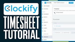 How To Use Clockify Timesheet 2024  Clockify Tutorial [upl. by Nevanod351]