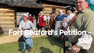 Fort Bedford’s settlers petition  Drama ￼ [upl. by Aihsetel]