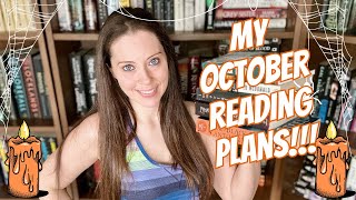 A VERY FALL TBR My October Reading Plans [upl. by Flossie]