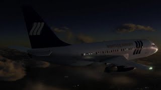 Montego Airways Flight 828  Landing Animation [upl. by Ahsac]