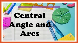 Central angle and Intercepted arc [upl. by Odlanier]