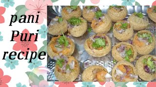 pani Puri recipe in 10 minutes in tamil [upl. by Herzog]