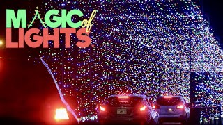 MAGIC OF LIGHTS 2022  Drivethru Holiday Experience ✨ [upl. by Gnak]