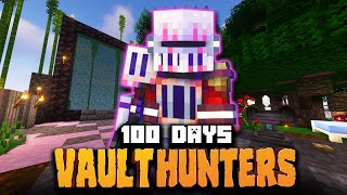 100 Days of Minecraft as a Vault Hunter [upl. by Ecadnac]