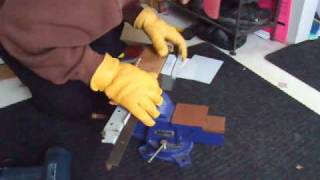 Polycarbonate Bending with Heat Gun [upl. by Airakaz]