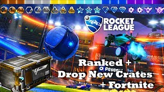 LIVEFR🔴1080p60HD OKLM Sur Rocket League  Ranked  Drop New Crate  et Fortnite [upl. by Okir]