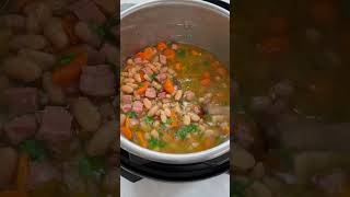 Instant Pot Ham and Bean Soup [upl. by Aicital]