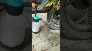 Tubeless tyre penchar testing [upl. by Marjory]