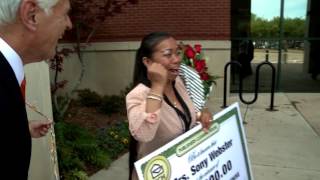 Publishers Clearing House Winners Sony Webster From McKinney Texas Wins 10000 Extended Video [upl. by Hanus]