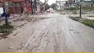 Así quedaron las CALLES de La Habana después de las INUNDACIONES [upl. by Gwenora]