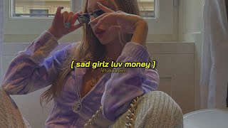 amaarae moliy  sad girlz luv money remix slowed  reverb  tiktok song [upl. by Etteyniv516]