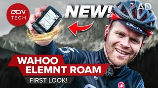 New Wahoo ELEMNT ROAM Bike Computer First Look [upl. by Sansen608]