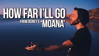 MOANA  How Far Ill Go Jonathan Young Disney Cover [upl. by Akceber]