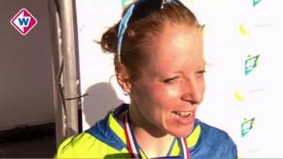 Jip Vastenburg Nederlands kampioene op halve marathon [upl. by Banwell]