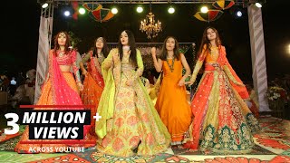 COUSIN KI MEHNDI Pt2  Mehndi Dance 💃🏻💃🏻  Shadi ka khana 🍲😋  Sistrology [upl. by Agna340]