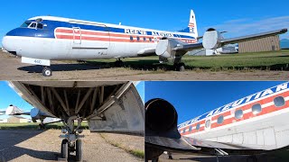 Reeve Aleutian Lockheed L188 Electra WALK AROUND [upl. by Kylander736]