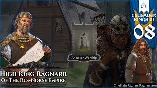 8 Crusader Kings III Roleplay  Rise of the Two Norse Empires Viking Rus Rurikid SurrealBeliefs [upl. by Tuddor844]