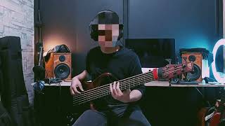 Balada Insan Muda  Diskoria Bass Cover Playthrough [upl. by Lahpos]