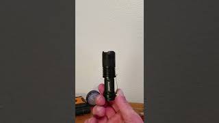 Tactical Flashlight w Pocket Clip Really Cool [upl. by Sumetra]