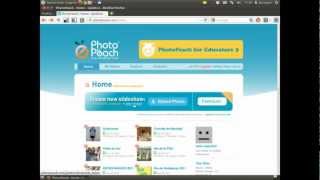 Cómo hacer un slideshow con photopeach [upl. by Estas]