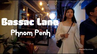 Phnom Penh Night Walk Street 308 Bassac Lane [upl. by Odiug209]