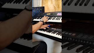 Tirchhi Topiwale  Tridev Movie Song  shorts youtubeshorts keyboard instrumental viju shah [upl. by Miarfe]