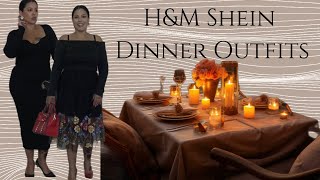 HampM Shein Dinner Dress Outfits [upl. by Oiramej]