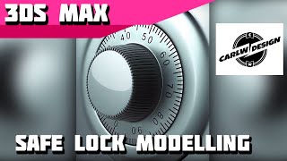 3DS Max  Safe Lock Modelling Tutorial [upl. by Ylurt]