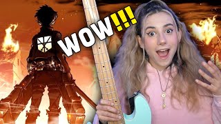 SINGER Reacts to ATTACK ON TITAN Openings 17 for THE FIRST TIME   Musician Reaction amp Analysis [upl. by Leur]