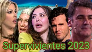 🌴Concursantes SUPERVIVIENTES 2023 vía el televisero [upl. by Liauqram205]