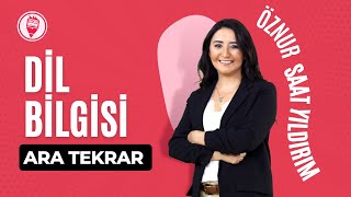 6 Cümle Türleri ve Çatı Bilgisi  Öznur Saat Yıldırım KPSS TÜRKÇE ARA TEKRAR 2024 [upl. by Rew917]