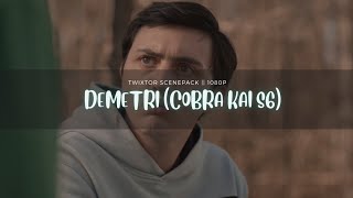 demetri cobra kai s6 twixtor scenepack [upl. by Amsab]