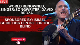 World Renowned Singer David Broza plays for Israel Guide Dog Centre for the Blind SUBSCRIBE [upl. by Bonnie]