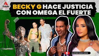 BECKY G HACE JUSTICIA CON OMEGA EL FUERTE ENTREVISTA EN ALOFOKE RADIO SHOW LIVE [upl. by Resee163]