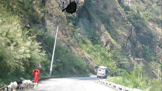 Kathmandu to Pokhara Beautiful High Way Road Nepal Tourism [upl. by Thomajan242]